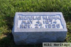 Nicholas J. Klemm