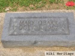 Mary O'barr