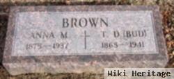 T. D. "bud" Brown