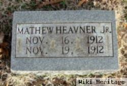 Matthew Heavner, Jr