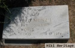 Pvt Fred Immanuel Munz