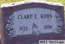 Clare Ernest Kohn