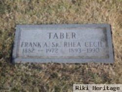 Frank A Taber, Sr