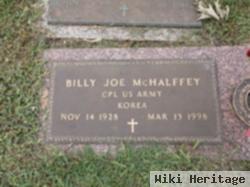 Corp Billy Joe Mchalffey