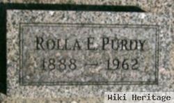 Rolla Edward Purdy