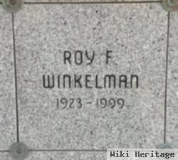 Roy F Winkelman