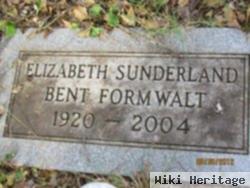 Elizabeth Sunderland Bent Formwalt