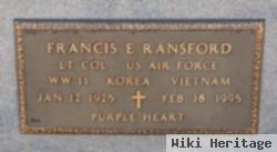 Francis E Ransford