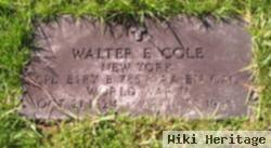 Walter E Cole