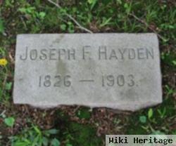 Joseph F. Hayden