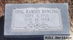 Opal Ramsey Bowling