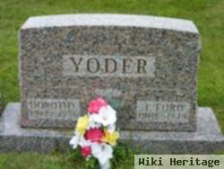 Dorothy Jane Hoover Yoder