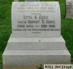 Etta Brockenbrough Knox