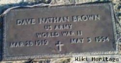 Dave Nathan Brown, Sr