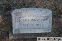 Georgia Ann Long Carson