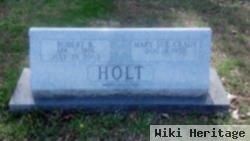 Pfc Robert B Holt