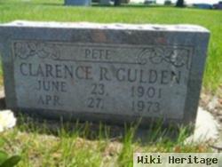 Clarence R "pete" Gulden