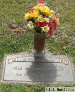 Annie Mae Mccomas Wallace