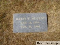 Mabry Walter Mistrot