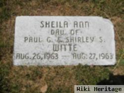 Sheila Ann Witte