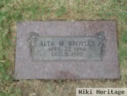 Alta M. Davis Broyles