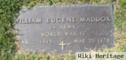 William Eugene Maddox