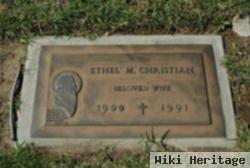 Ethel M Christian