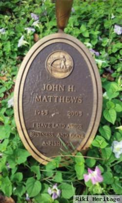 John H Matthews