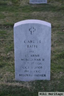 Pfc Carl Henry Fath