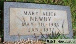 Mary Alice Newby