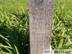 William H Burgess