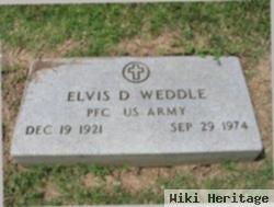 Pfc Elvis D. Weddle