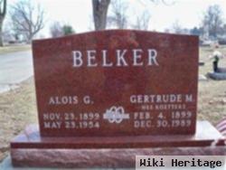 Gertrude M. Koetters Belker