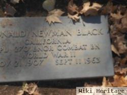 Donald Newman Black