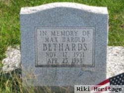 Max Harold Bethards