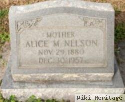 Alice M Nelson