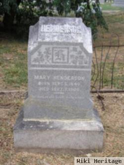 Mary Henderson