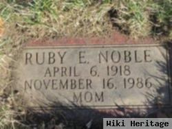 Ruby E. Noble