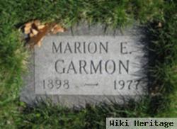 Marion E Hall Garmon