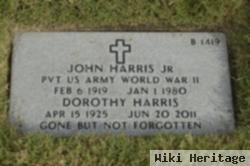 Pvt John Harris, Jr