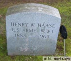 Henry W. Haase