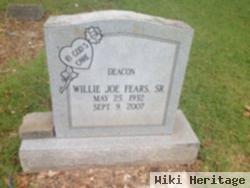 Deacon Willie Joe "buck" Fears, Sr