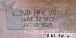 Lloyd Fay Yoder