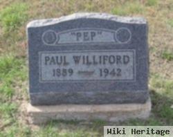 Paul "pep" Williford