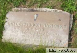 Clyde Parson Sanders