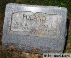 Ollie E Poland