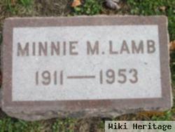 Minnie M. Lamb