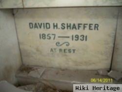 David H Shaffer