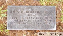 Jonathan Brown "john" Boultinghouse