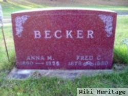 Anna M Lubbs Becker